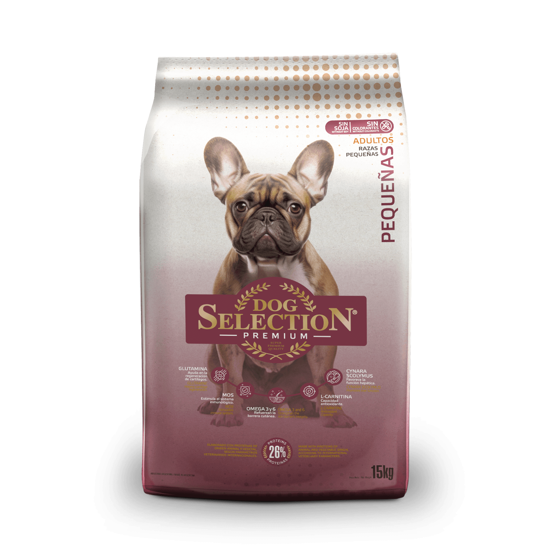 Dog Selection Premium Adulto Raz. Peq. x 15 kg