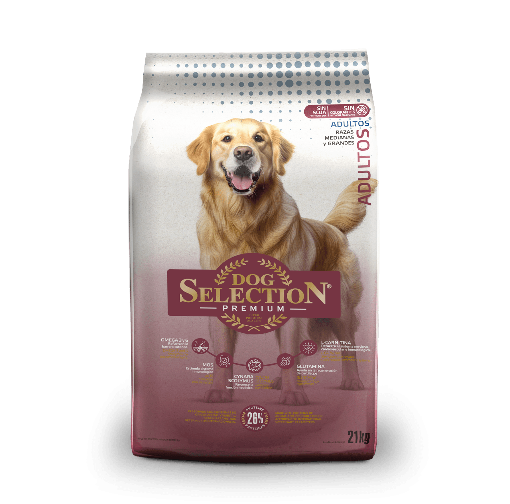 Dog Selection Premium Adulto x 21 kg