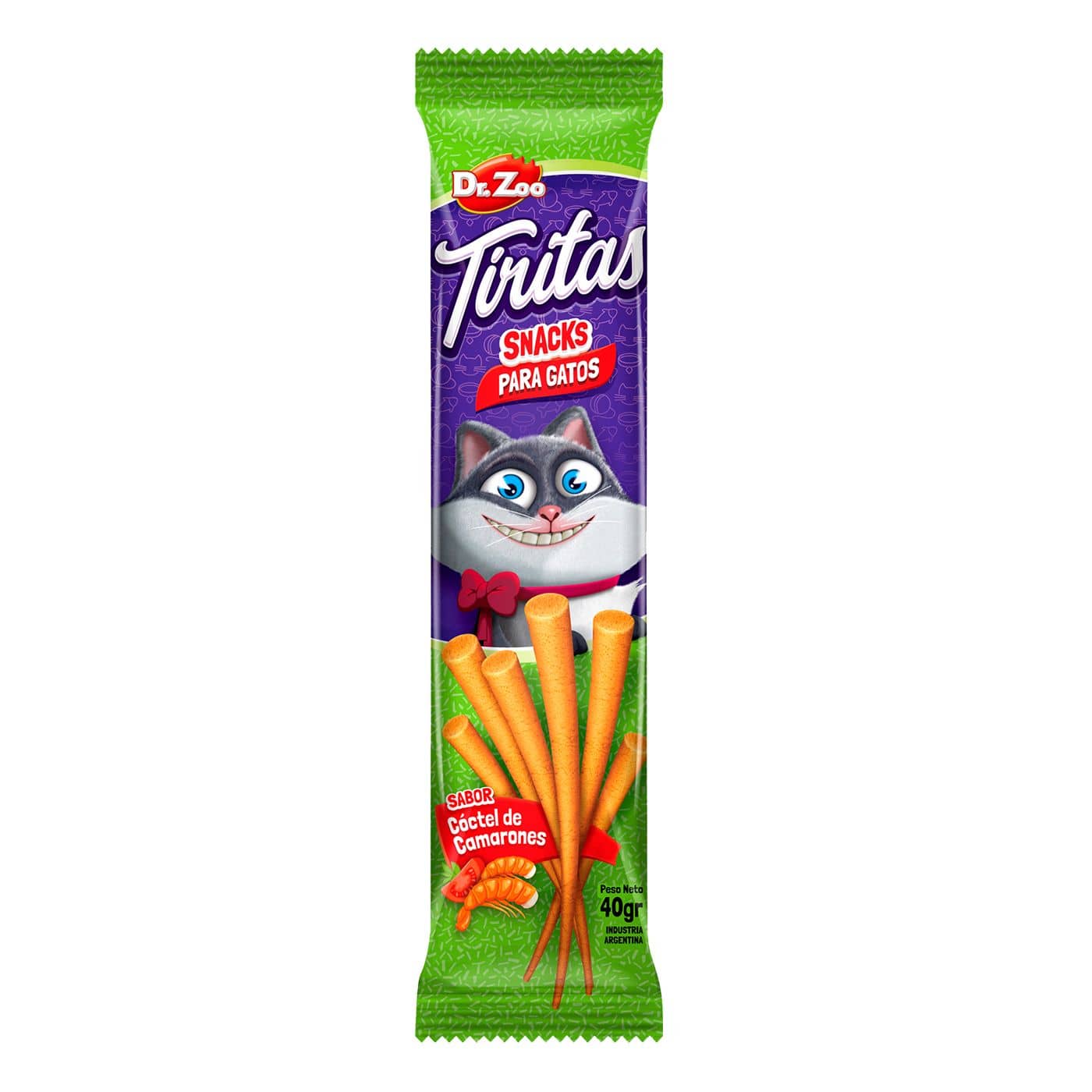 Dr Zoo Tiritas Coctel de Camarones x 40 g