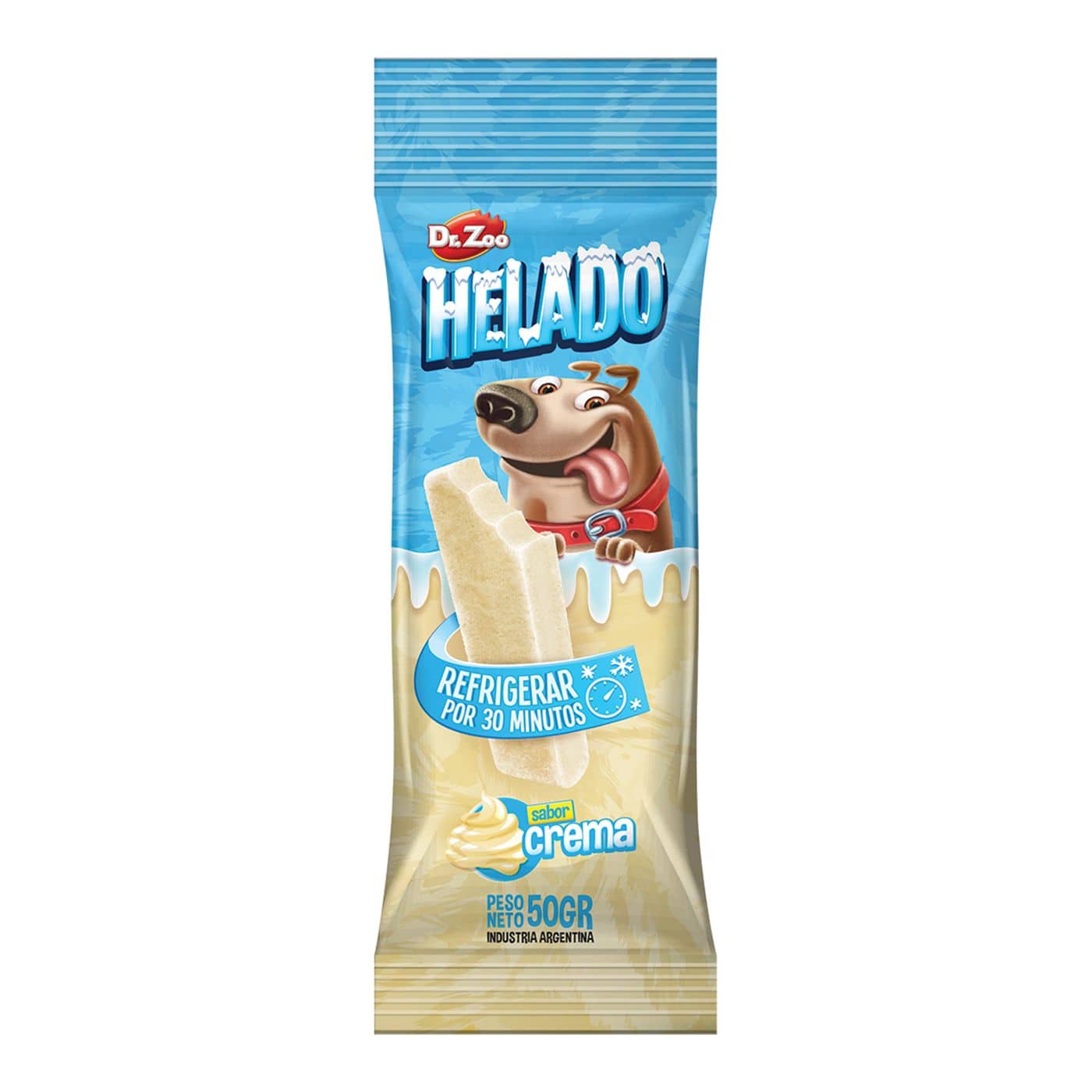 Dr Zoo Helado Sabor Crema x 50 g