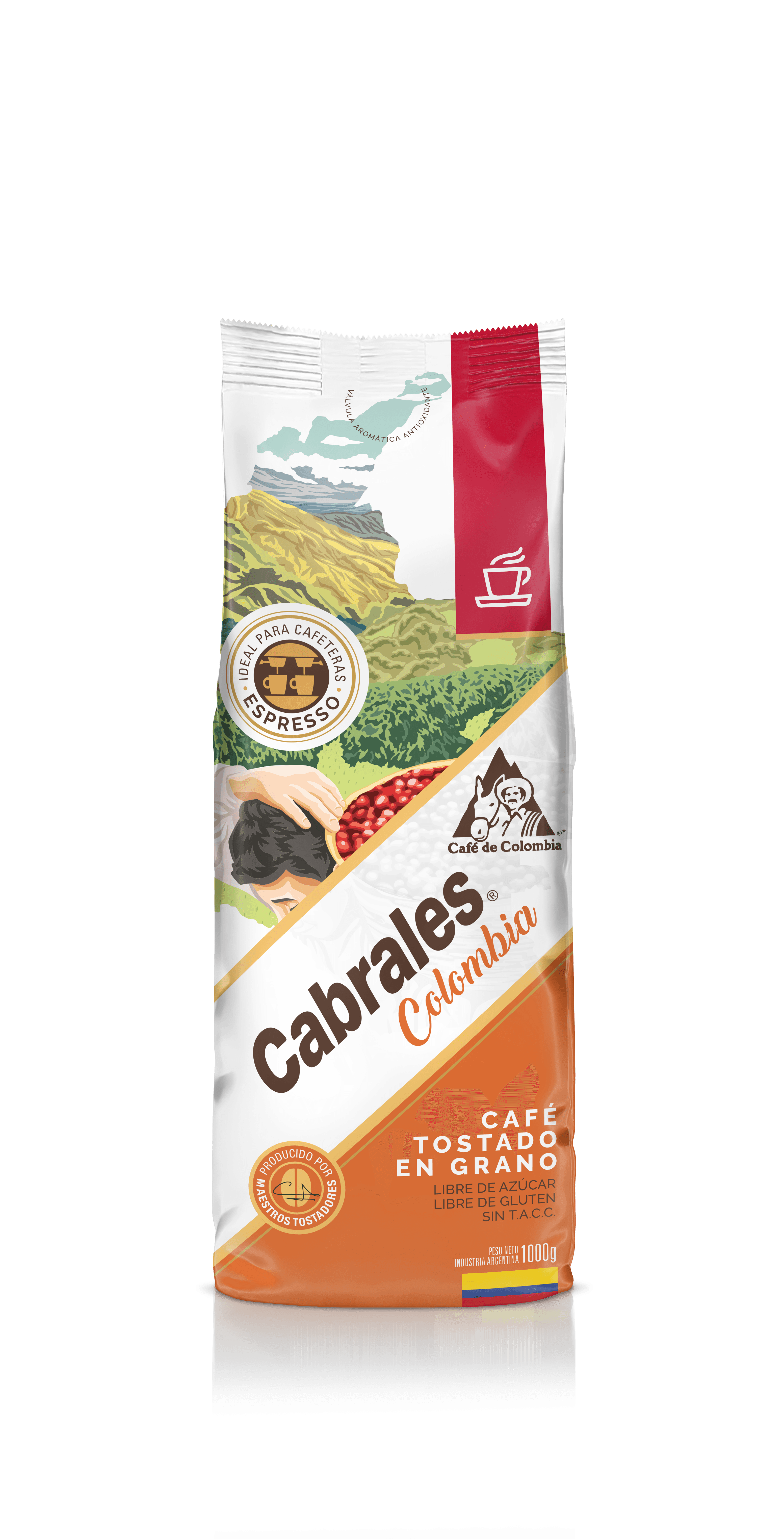 Cabrales Colombia En Grano x 1 kg