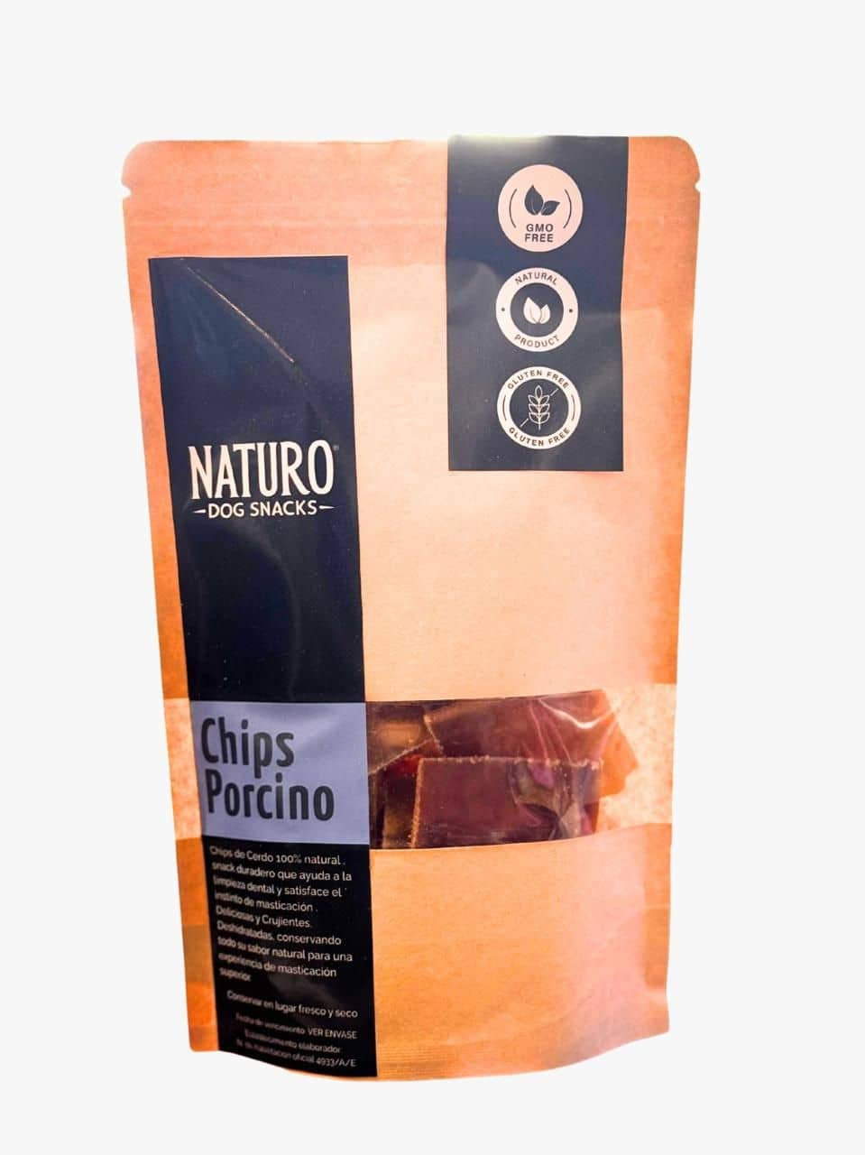 Naturo Chips Porcino x 100 g