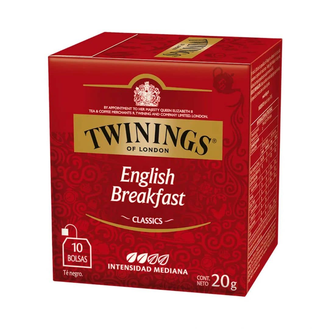 Twinings Te English Breakfast x10 Saquitos