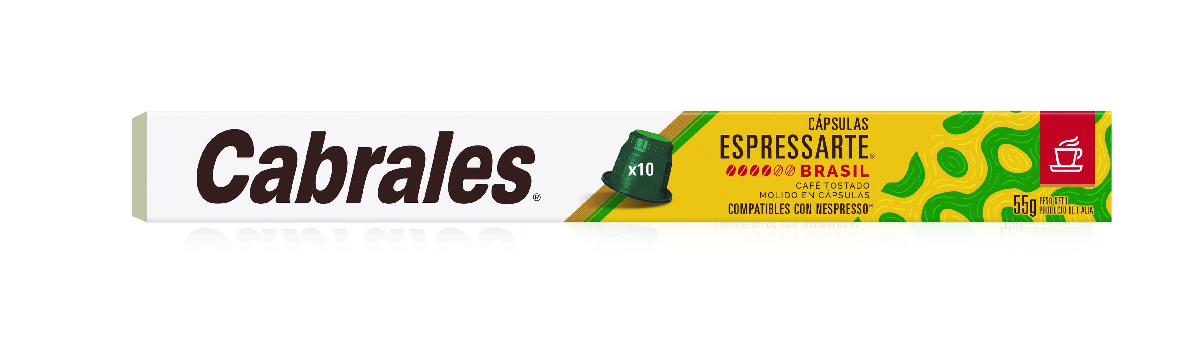 Cabrales Capsula Nespresso Brasil 10 cap. x 5,5 g