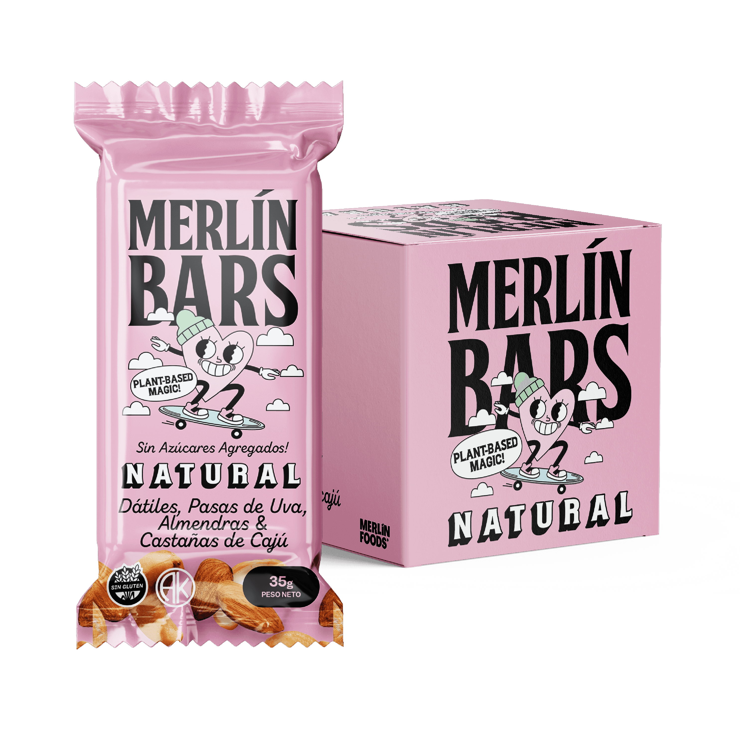 Merlin Bar - Natural x 35 g
