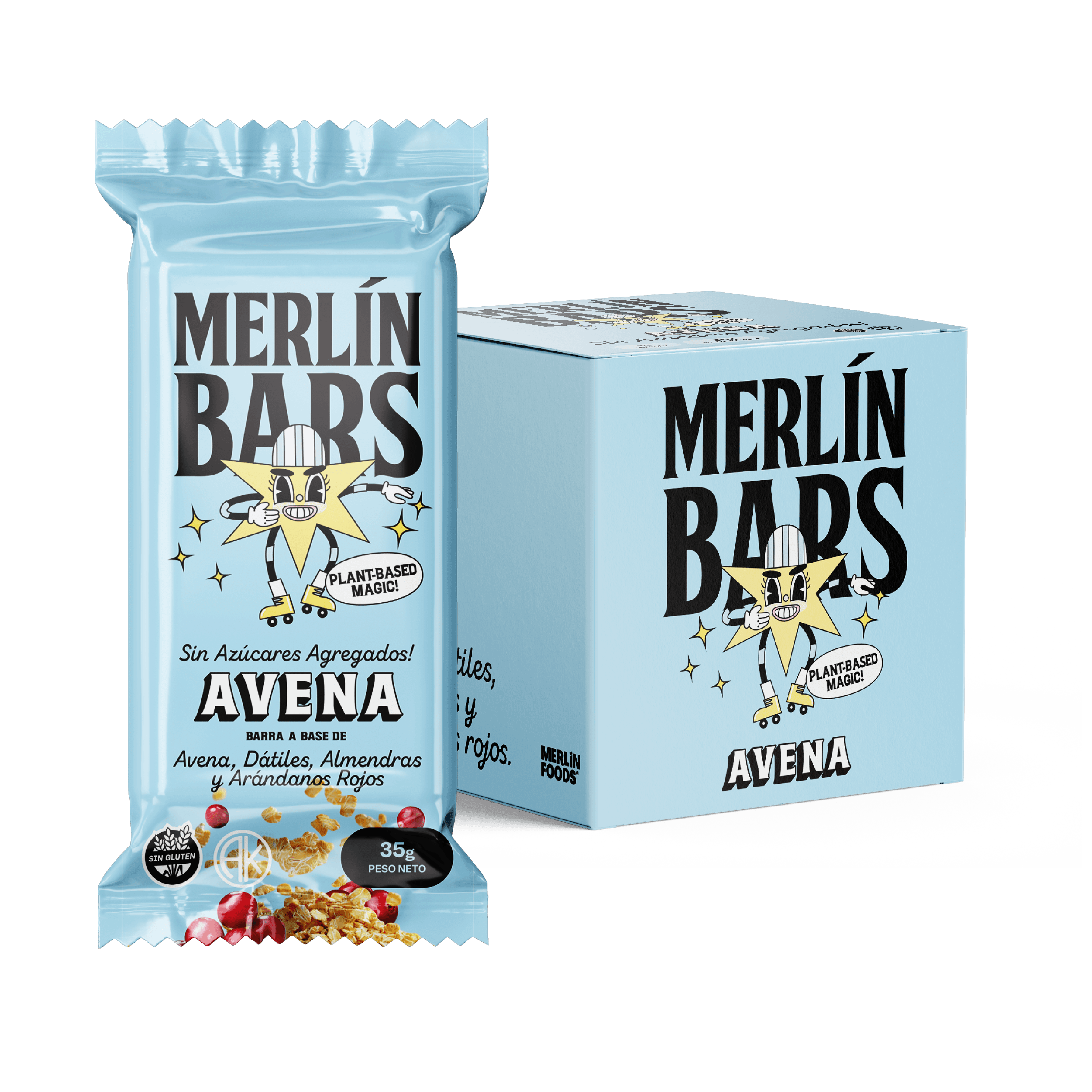 Merlin Bar - Avena x 35 g