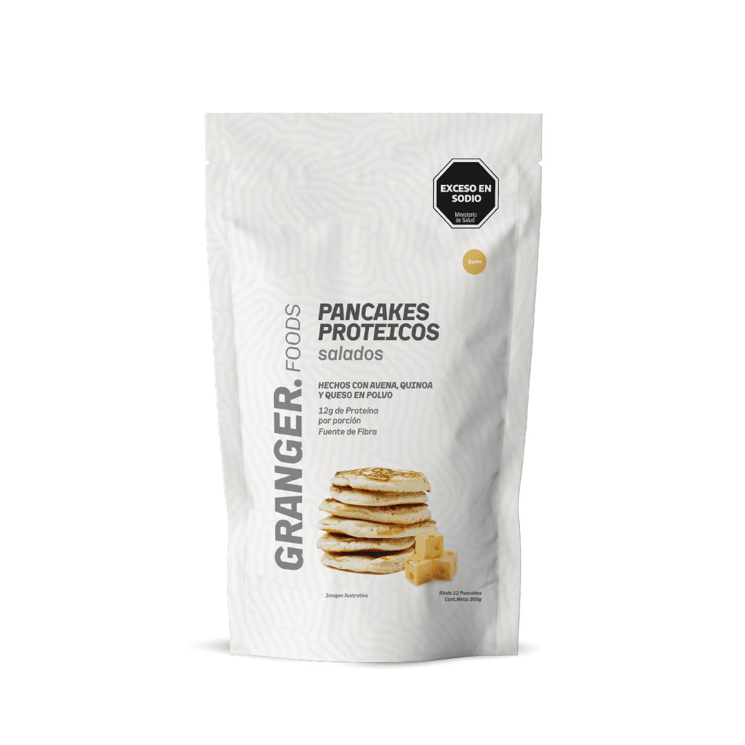 Granger - Pancakes Proteicos Salados Queso x 300 g