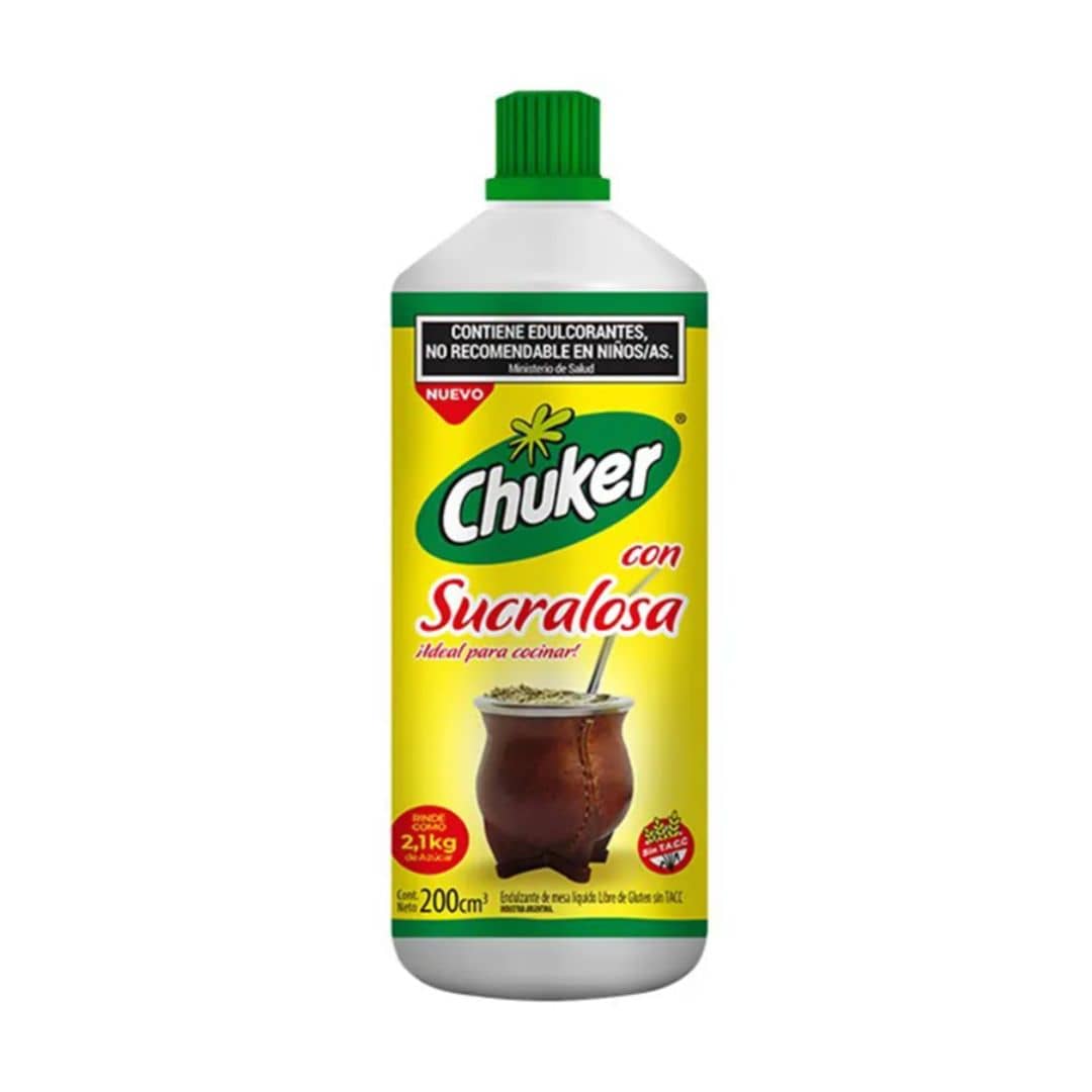 Chuker Liquido Sucralosa x 200 ml