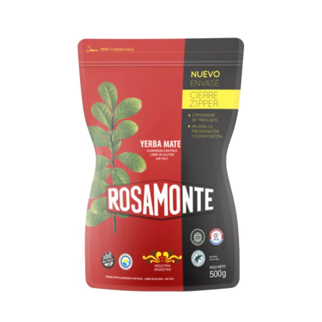 Rosamonte Yerba Zipper x 500 g
