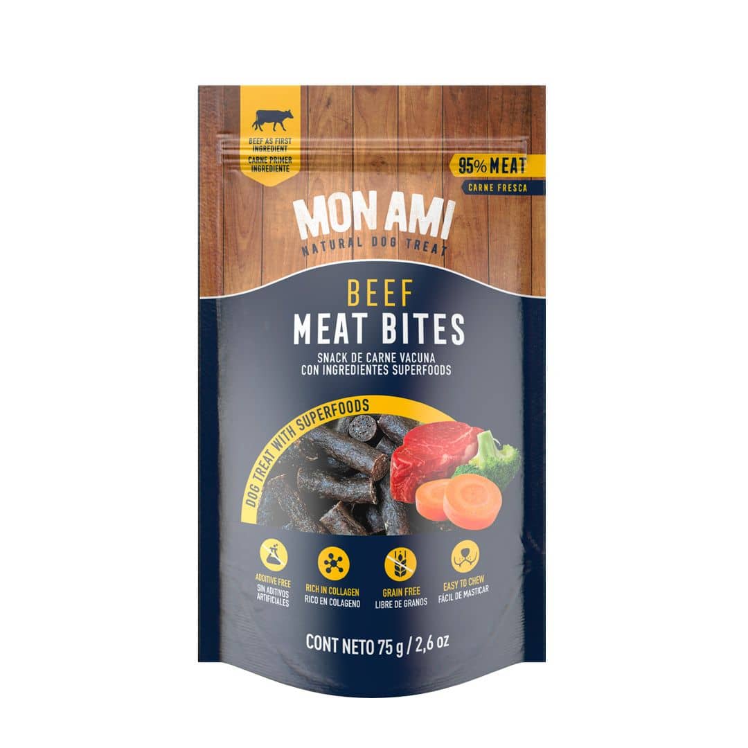 Mon Ami Meat Stick Beef Bites x 75 g