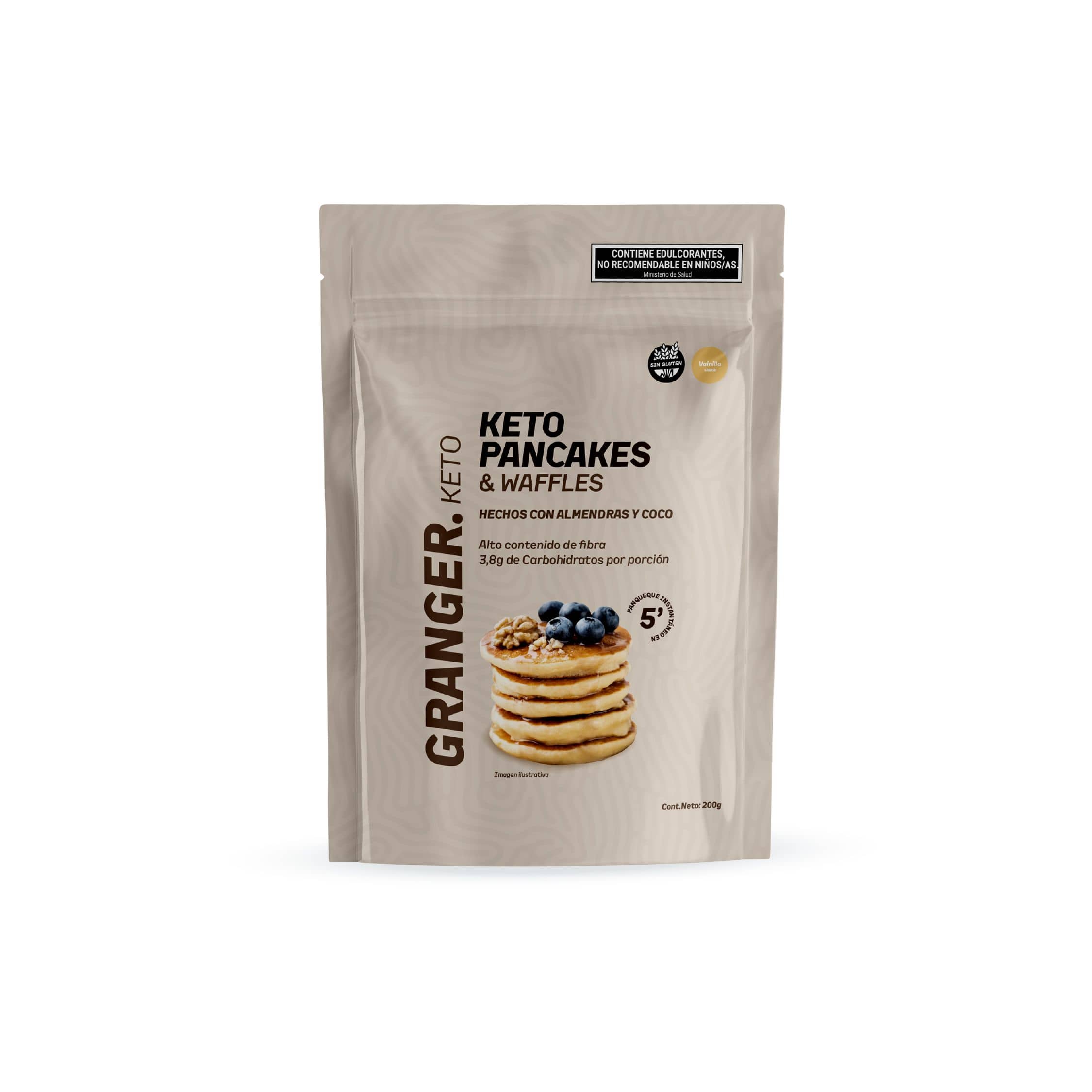 Granger - Pancakes Keto Vainilla x 200 g