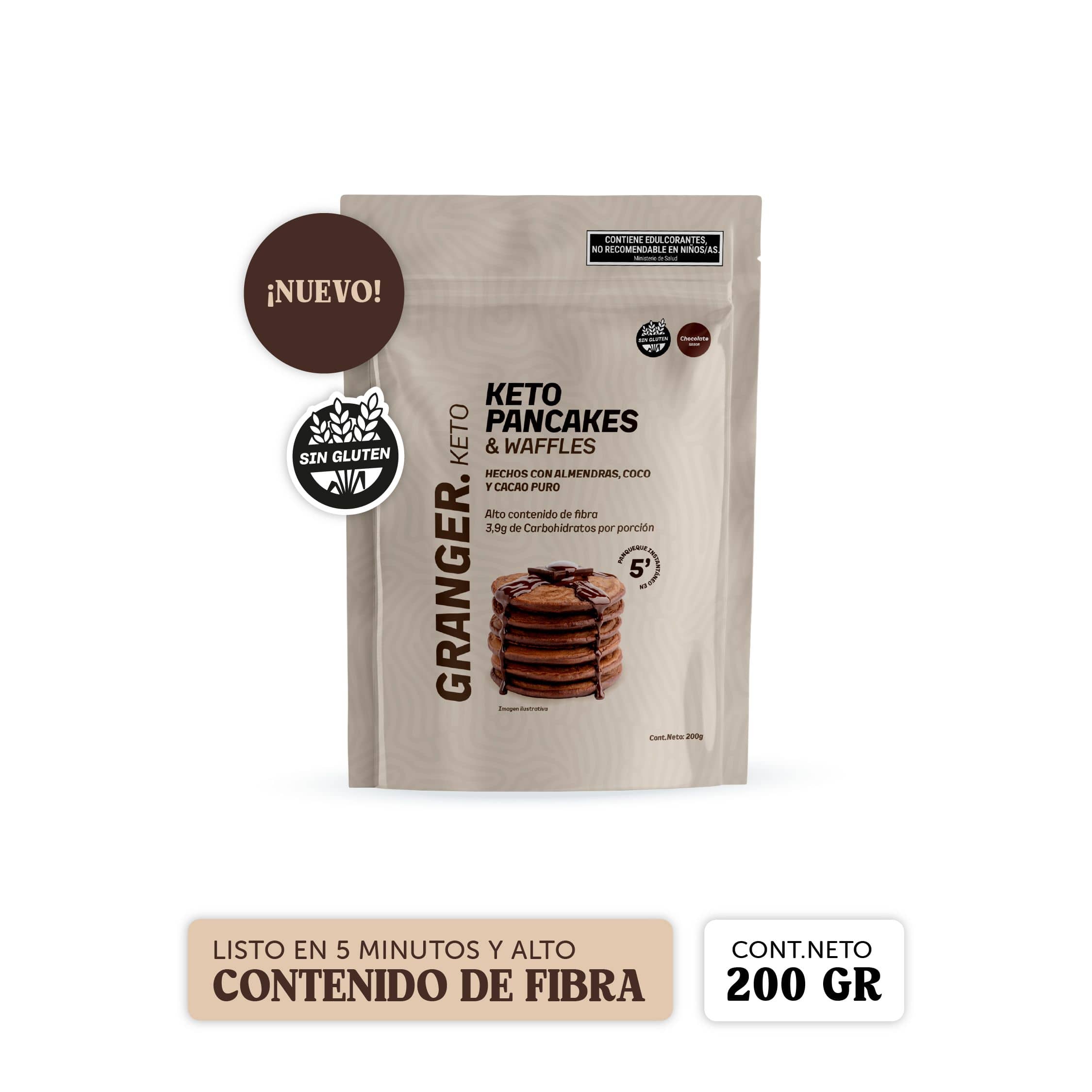 Granger - Pancakes Keto Chocolate x 200 g