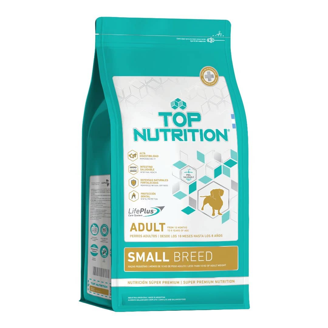 Top Nutrition - Adulto Raza Pequeña x 3 kg