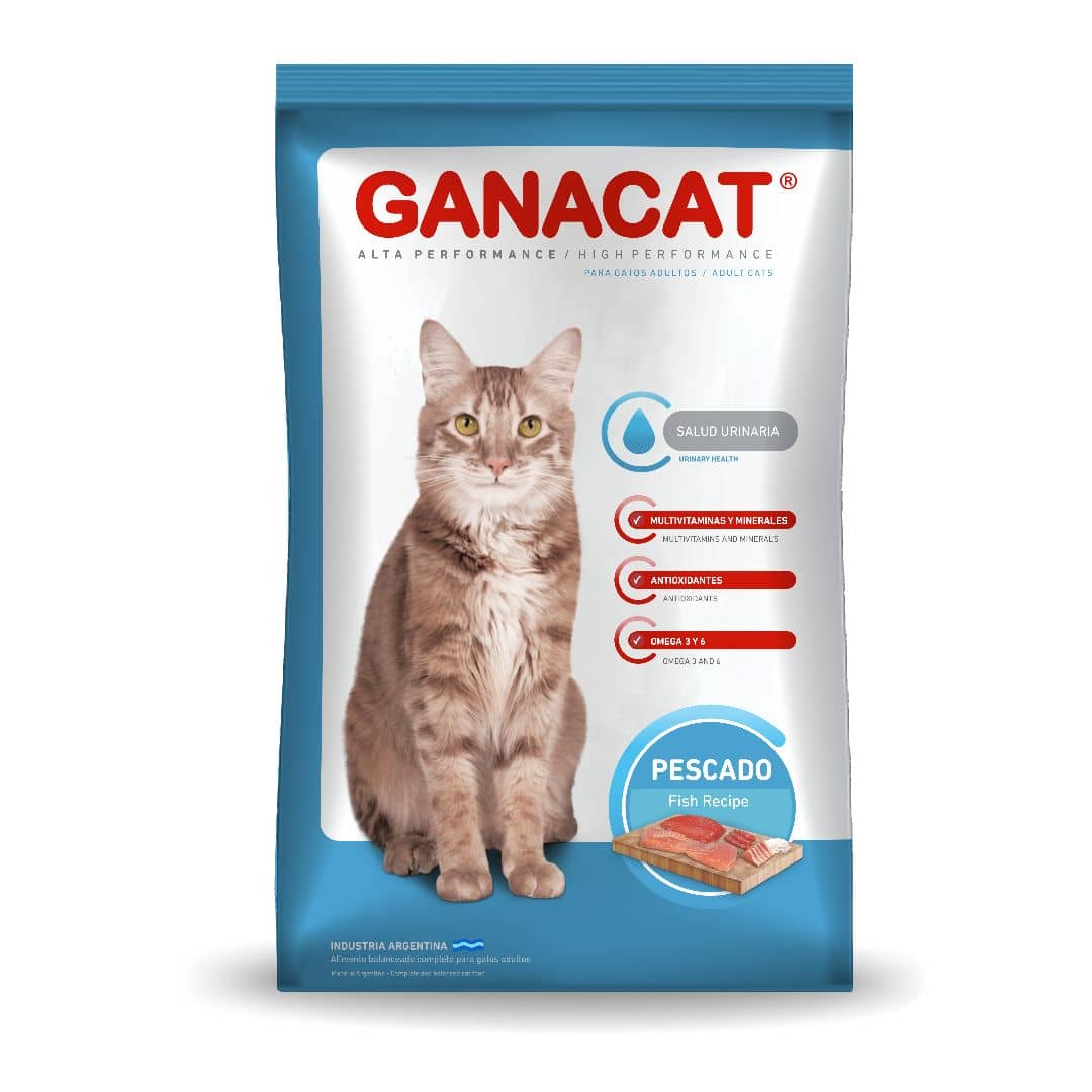 Ganacat - Gatos Pescado x 15 kg