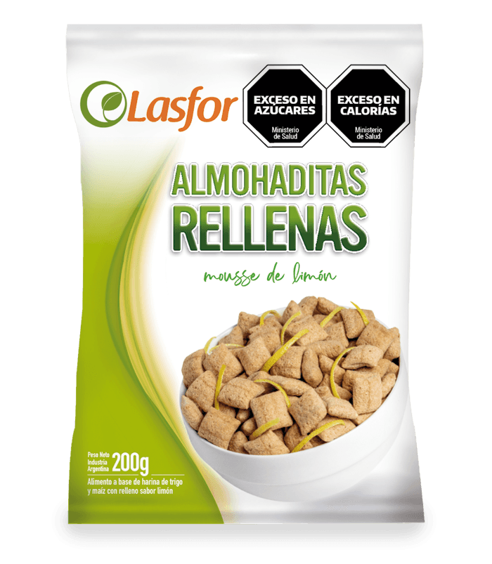 Lasfor - Almohaditas Rellenas Limón x 200 g