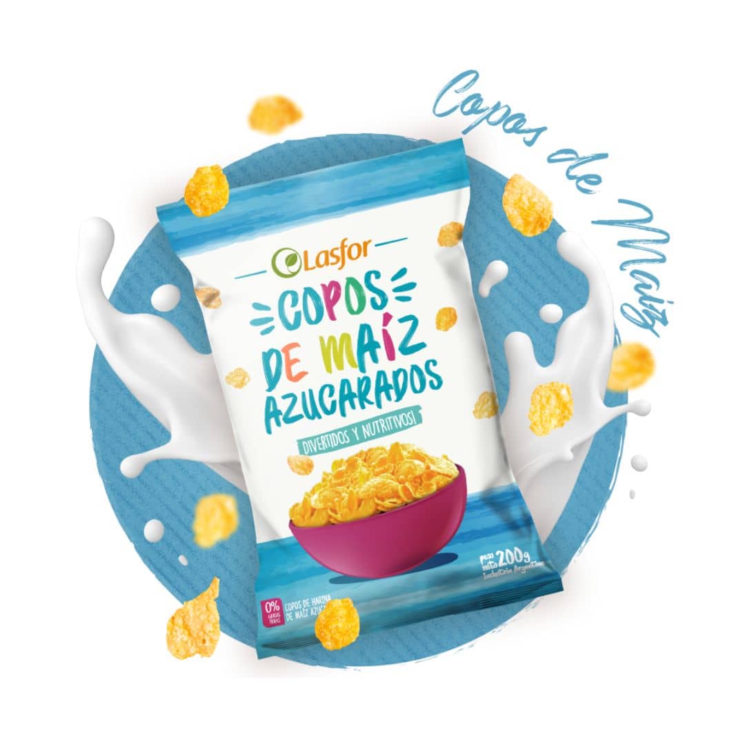 Lasfor - Copos De Maiz Azucarados x 240 g