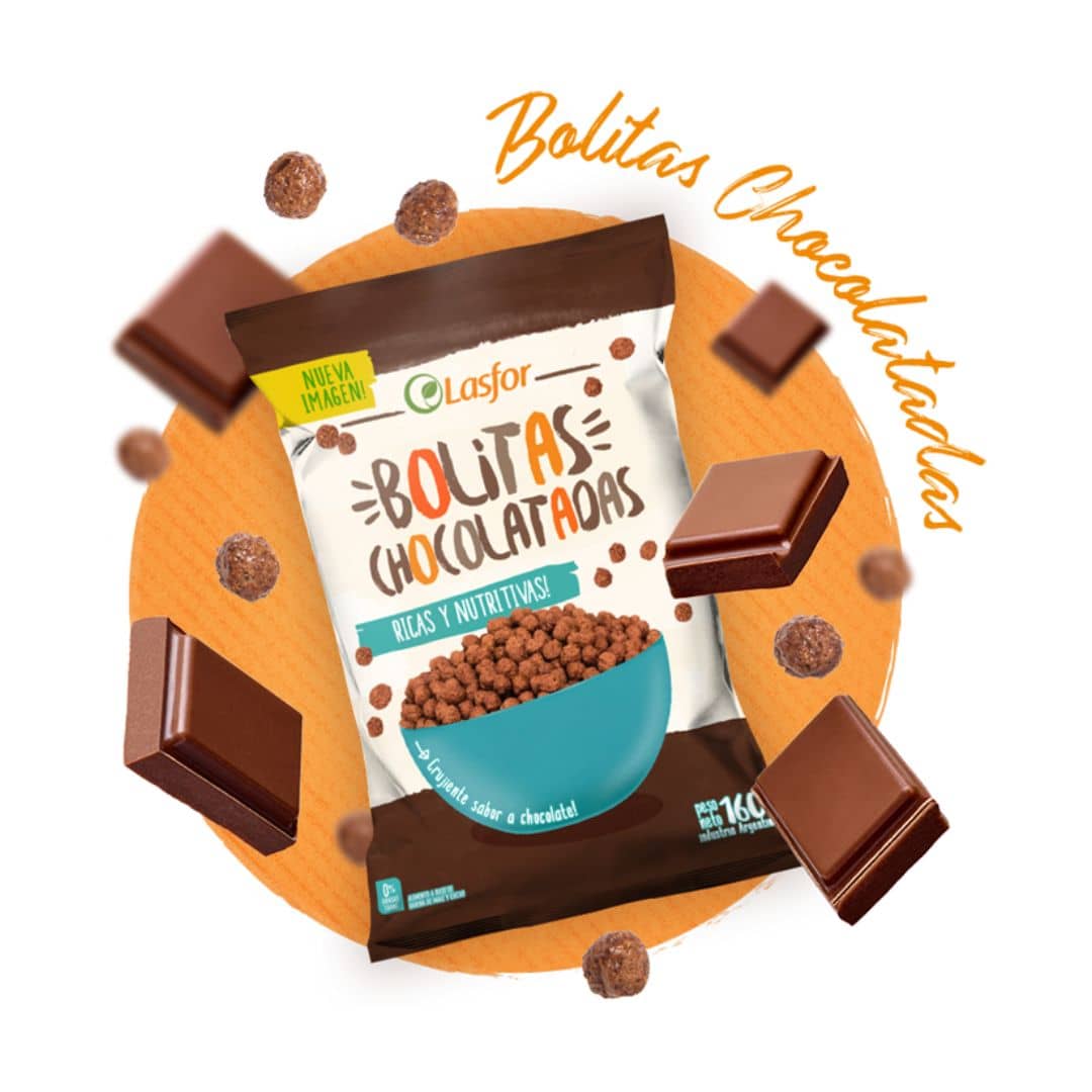 Lasfor -Bolitas De Chocolate x 180 g
