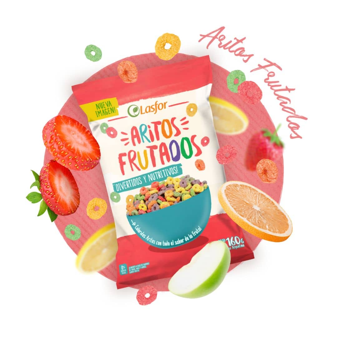Lasfor - Aritos Frutados x 180 g