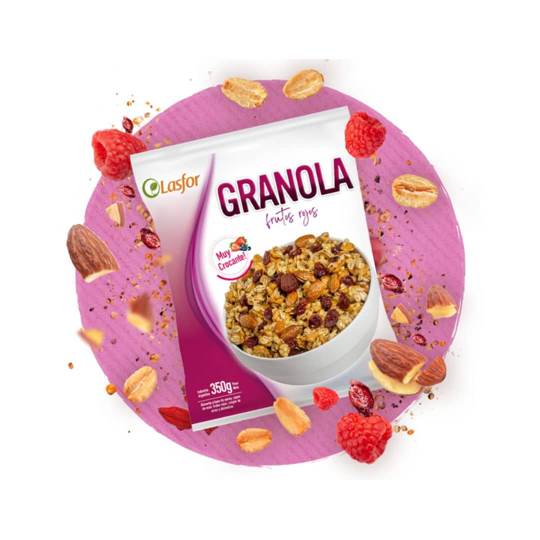 Lasfor - Granola Frutos Rojos x 350 g