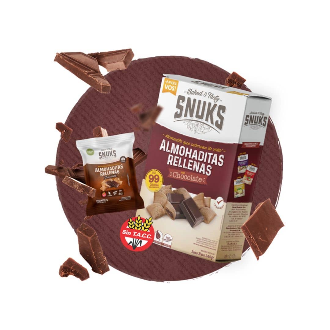Snuks - Almohaditas Chocolate x 240 g