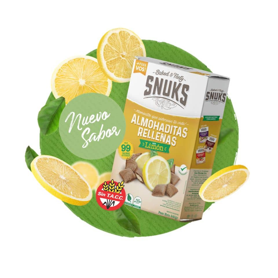 Snuks - Almohaditas Limón x 240 g