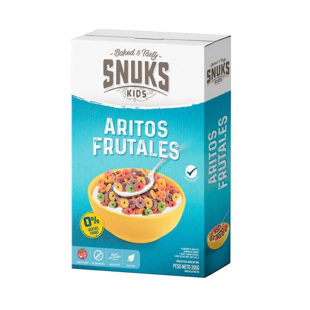 Snuks - Aritos Frutados x 200 g