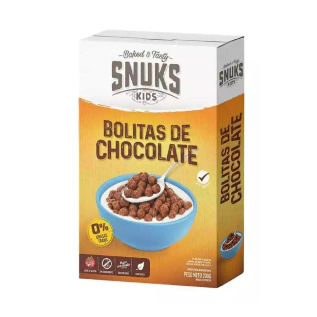 Snuks - Bolitas de Chocolate x 200 g