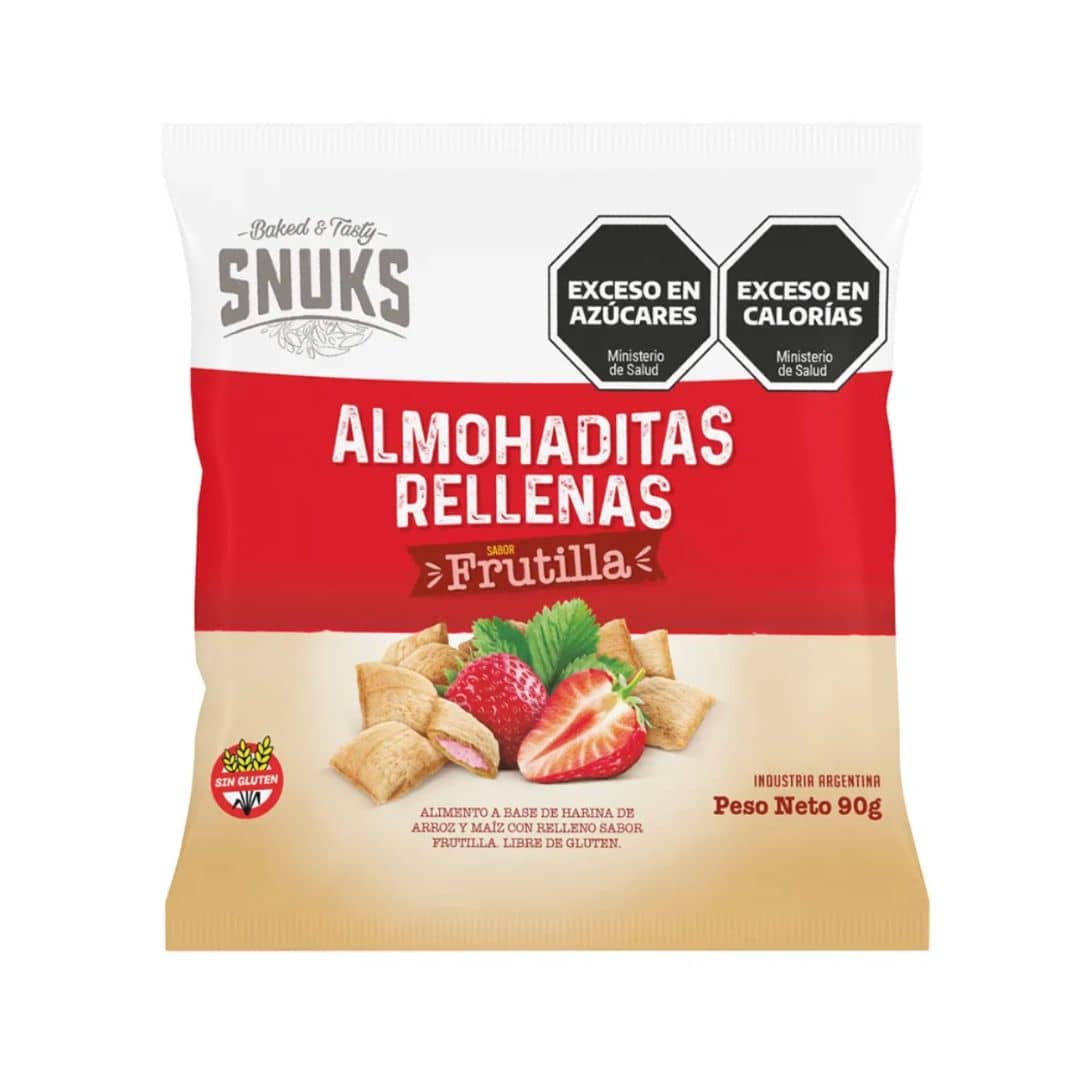 Snuks - Almohaditas Frutilla x 90 g