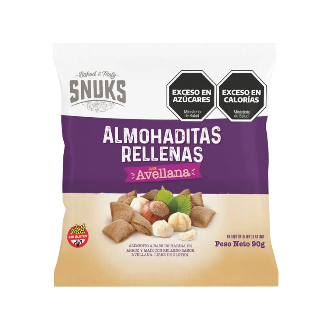 Snuks - Almohaditas Avellana x 90 g