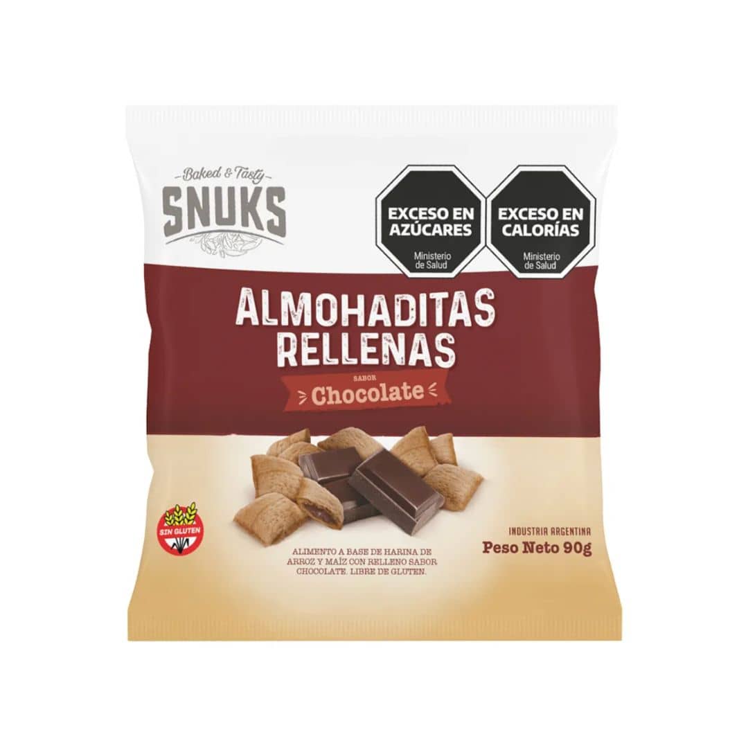 Snuks - Almohaditas Chocolate x 90 g