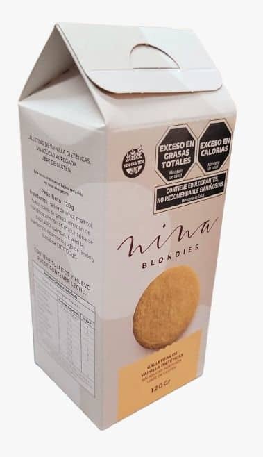 Nina - Galletitas Blondies Sugar Free x 120 g