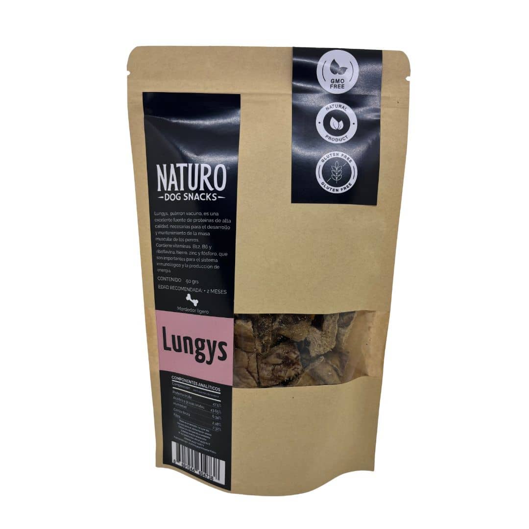 Naturo Pulmon de Vaca x 50 g