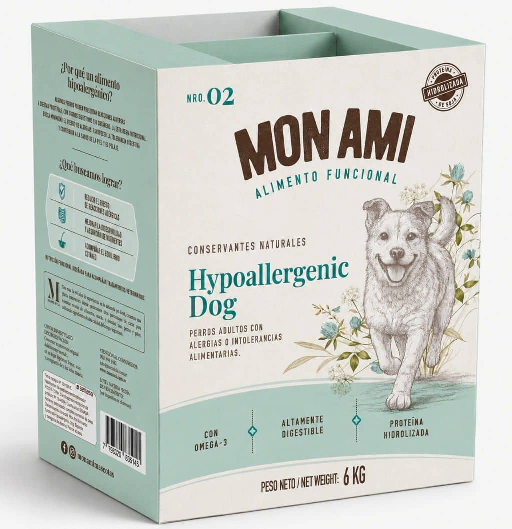 Mon Ami Human Grade Hypoallergenyc x 6 kg