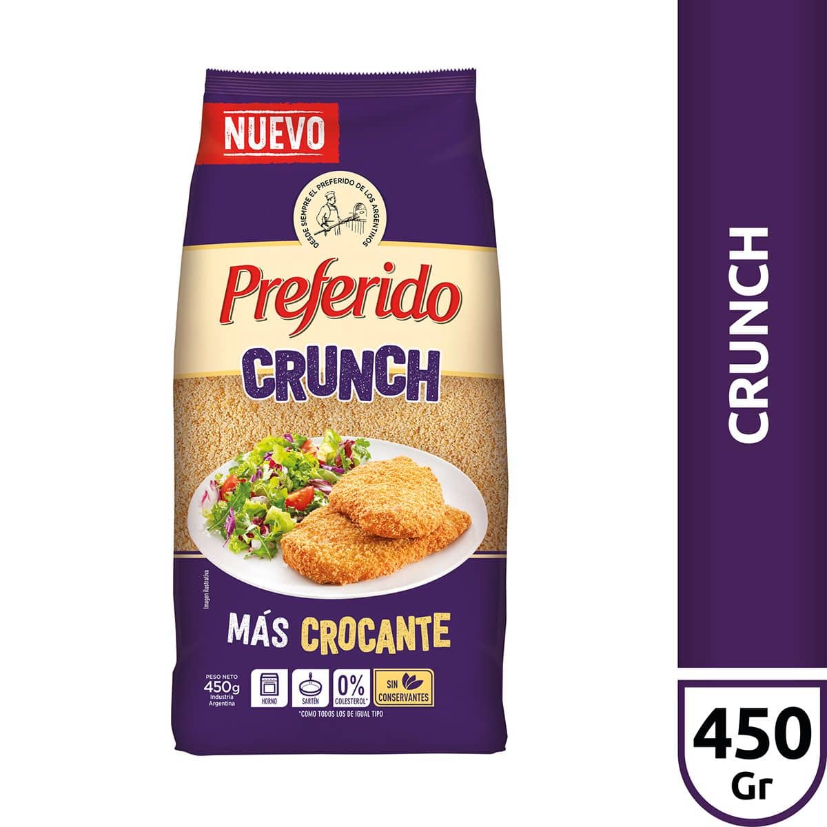 Preferido Rebozador Crunch x 450 g
