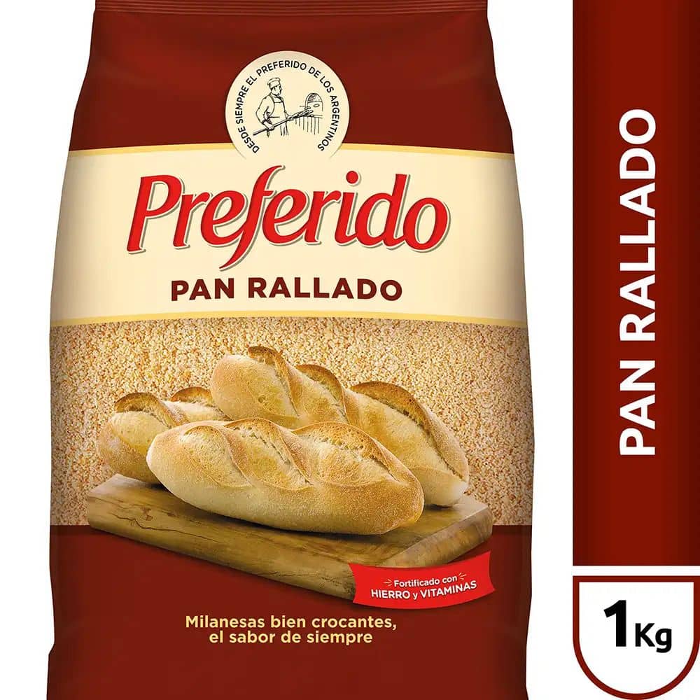 Preferido Pan Rallado x 1 kg