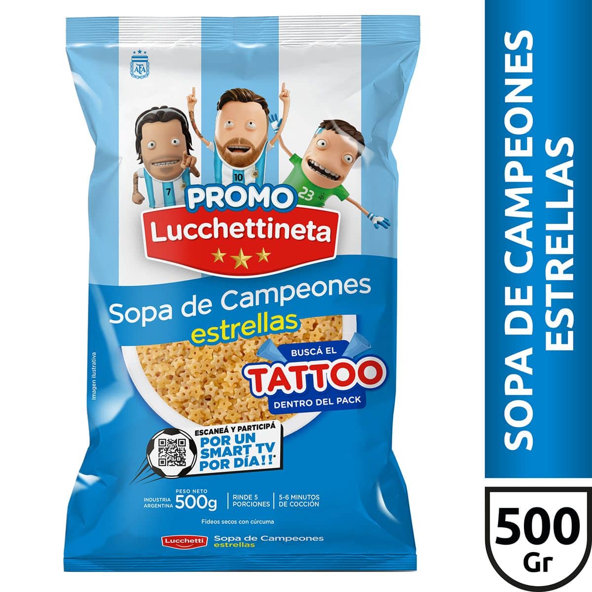 Lucchetti Estrellas x 500 g