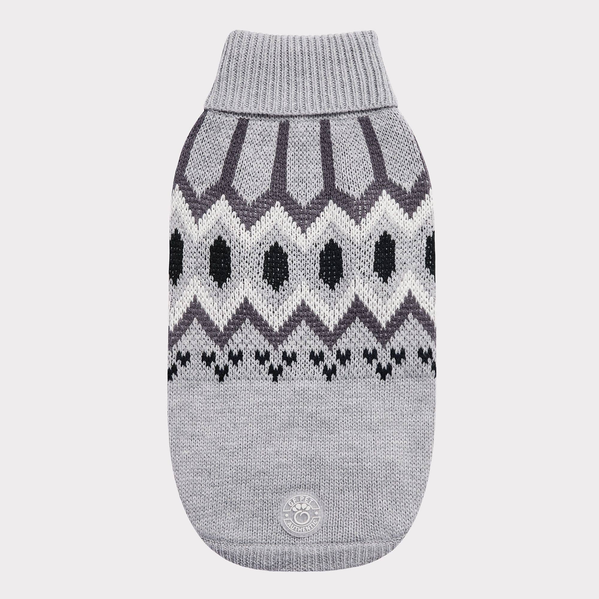 GF PET - HERITAGE SWEATER - GREY MIX M-6442