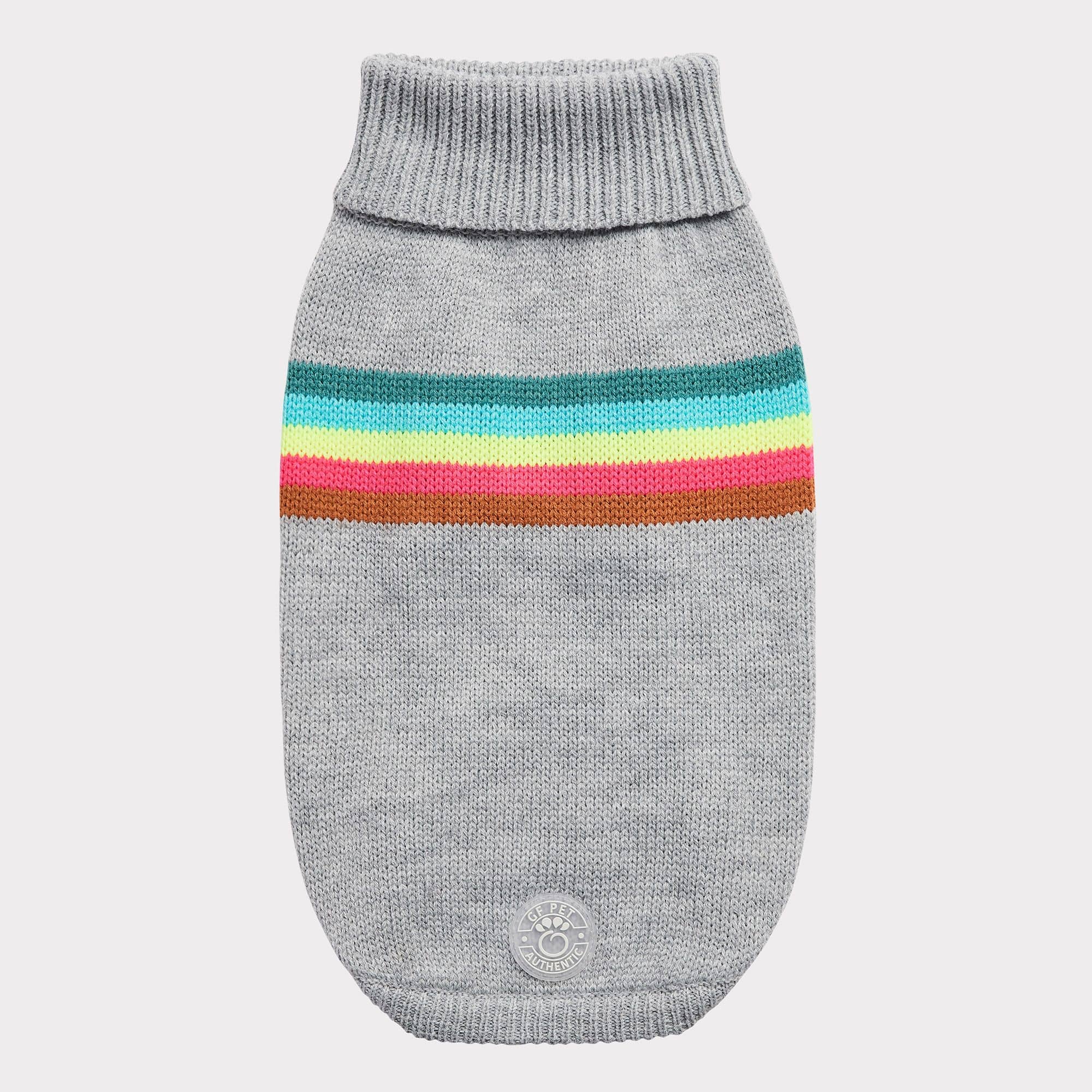 GF PET - Retro Sweater - Grey Mix