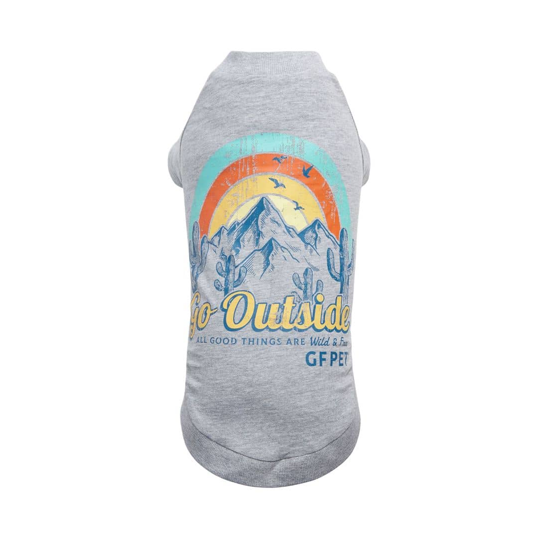 GF PET - Graphic Tee Heather - Grey