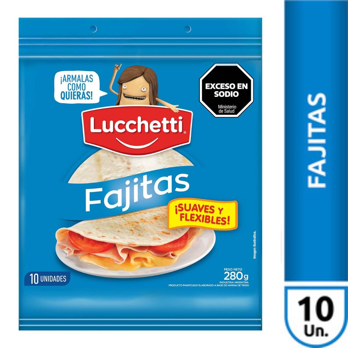 Lucchetti Fajitas x 280 g