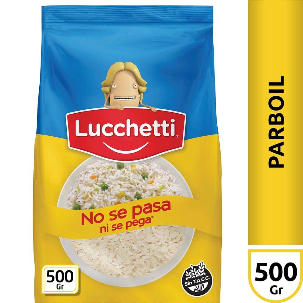 Arroz Lucchetti Parboil Bolsa x 500 g