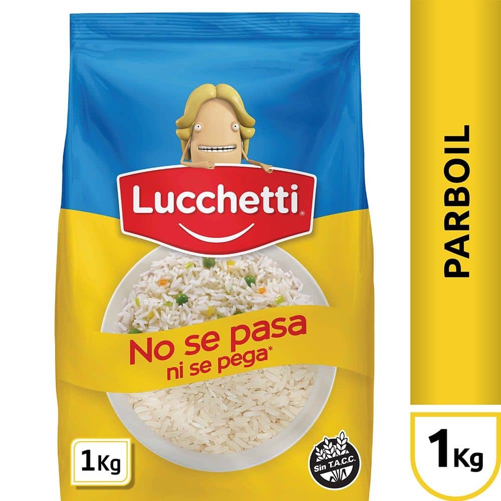 Arroz Lucchetti Parboil Bolsa x 1 kg