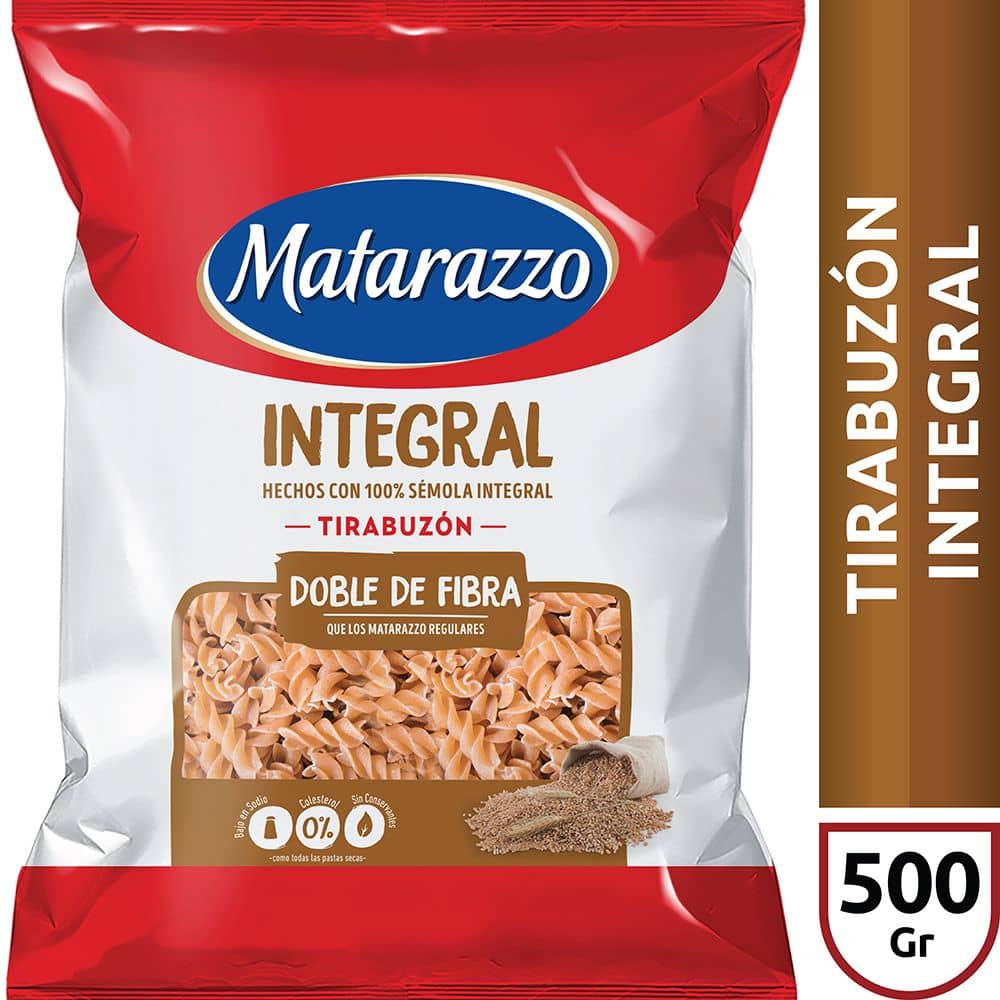 Matarazzo Tirabuzon Integral x 500 g