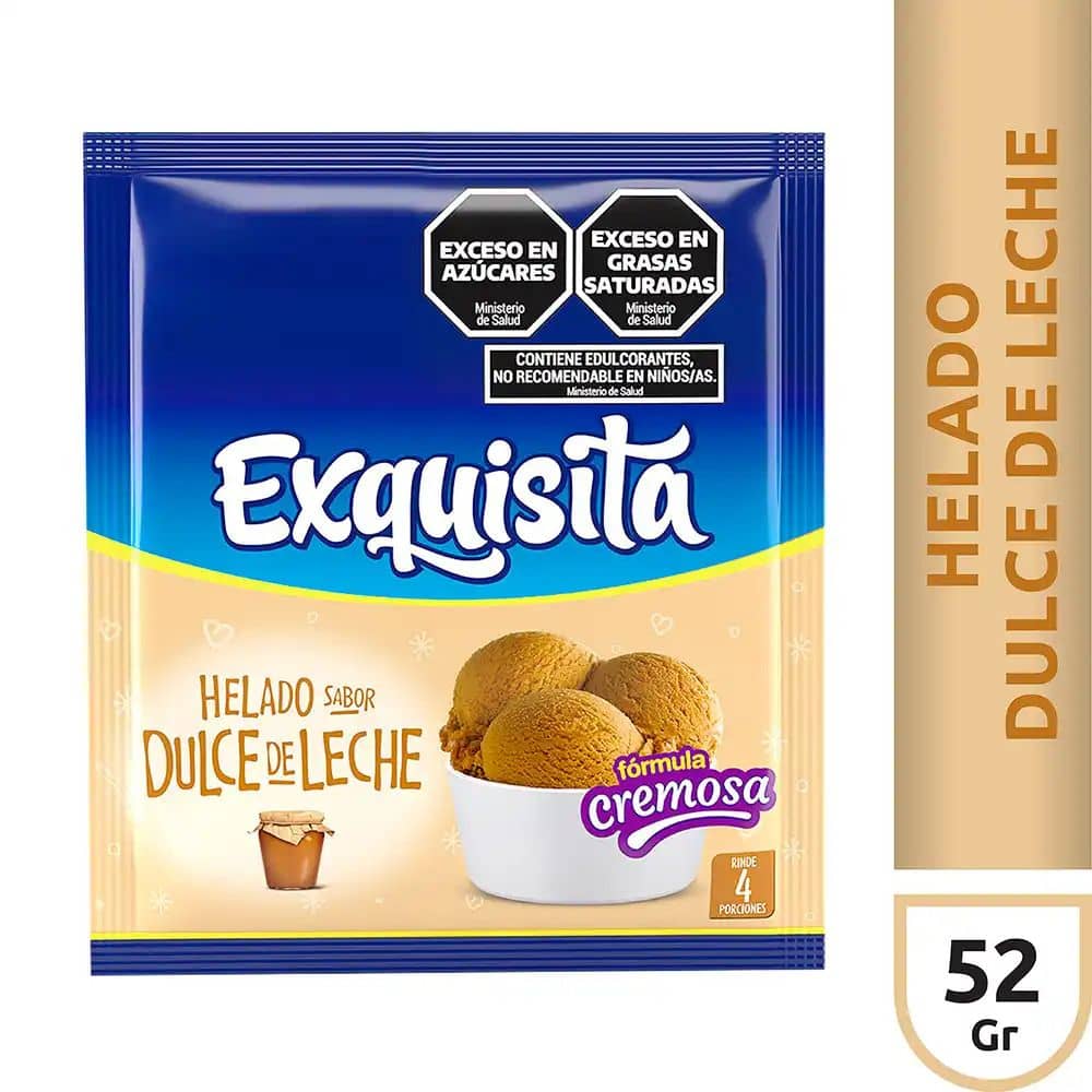 Helado Exquisita Dulce de Leche x 52 g