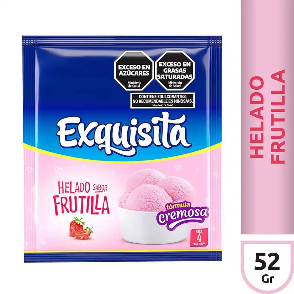 Helado Exquisita Frutilla x 52 g