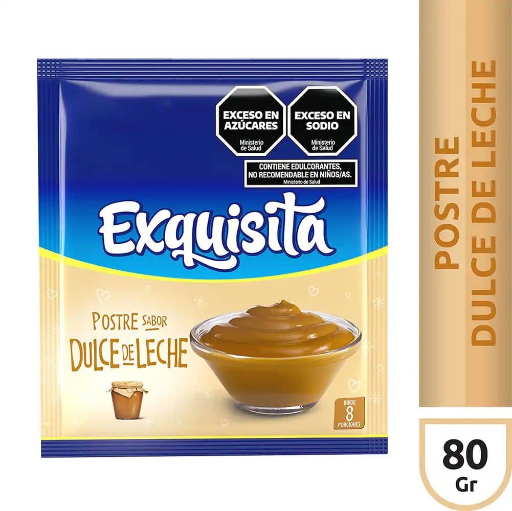 Postre Exquisita Dulce de Leche x 80 g